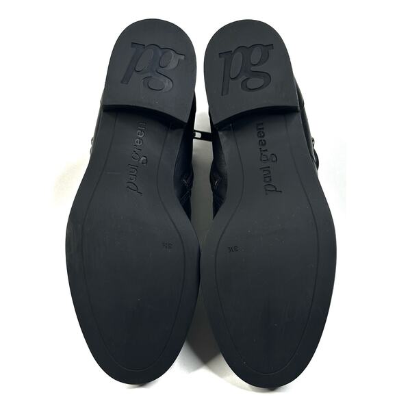 Paul Green Wyatt Womens Black Leather Ankle Boots Moto Size US 6 UK 3.5 New $495 - Picture 13 of 13